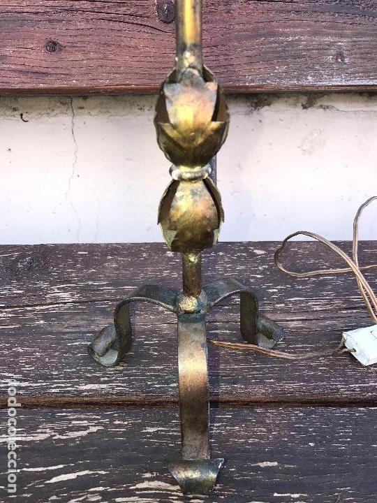 Vintage: Lampara oro viejo - Foto 2