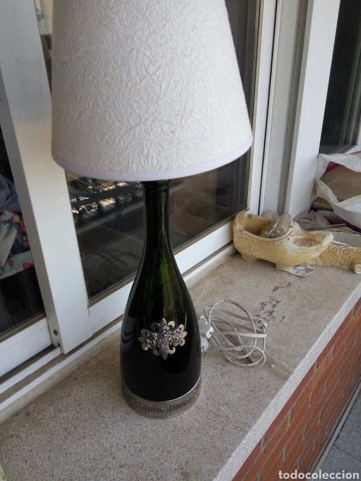 Vintage: Lampara, botella cava, de la viuda, - Foto 1