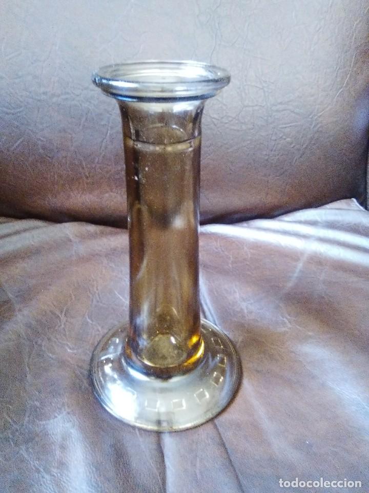 Vintage: Candelero de cristal. - Foto 1