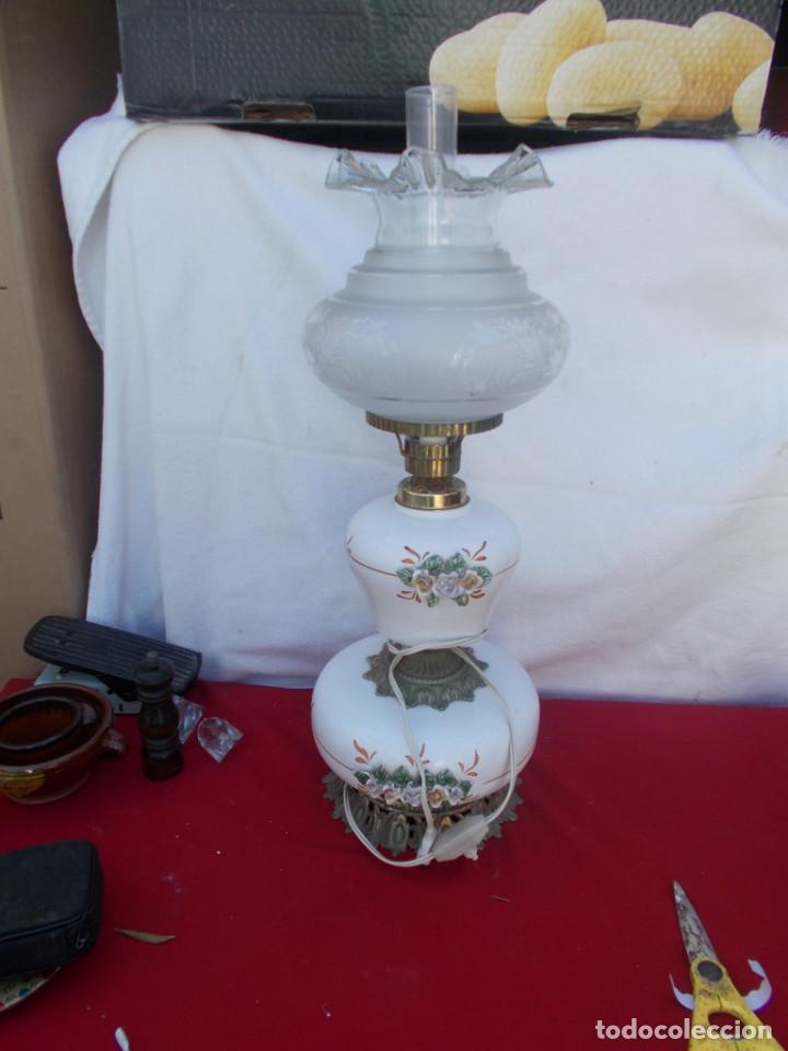 Vintage: lampara de mesa de centro - Foto 1