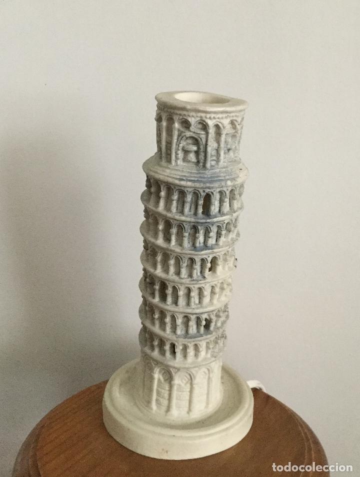 Vintage: CURIOSA LAMPARA VINTAGE DE LA TORRE DE PISA - Foto 8