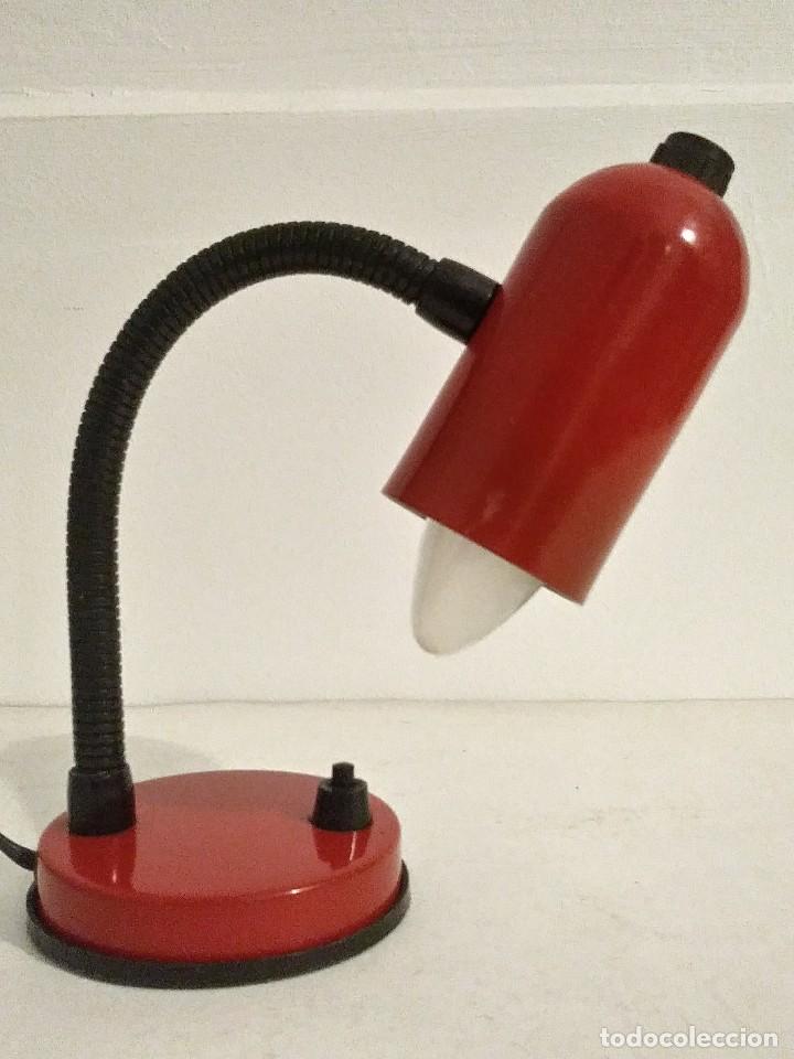 Vintage: LAMPARA FLEXO SOBREMESA DE METAL - Foto 15