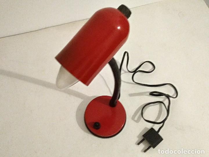 Vintage: LAMPARA FLEXO SOBREMESA DE METAL - Foto 1