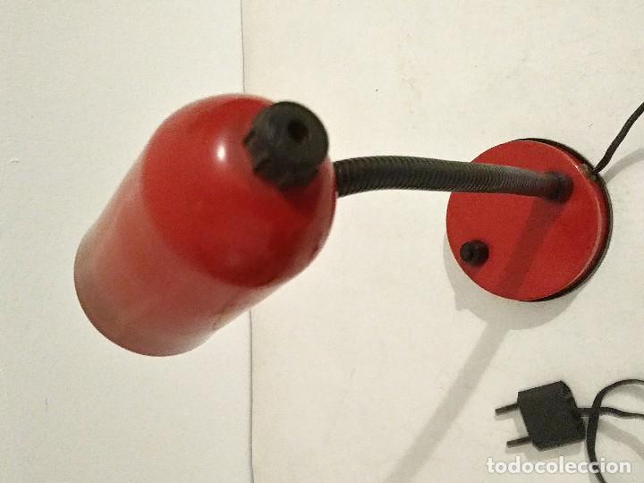 Vintage: LAMPARA FLEXO SOBREMESA DE METAL - Foto 9