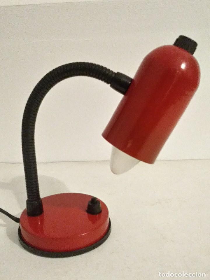 Vintage: LAMPARA FLEXO SOBREMESA DE METAL - Foto 14