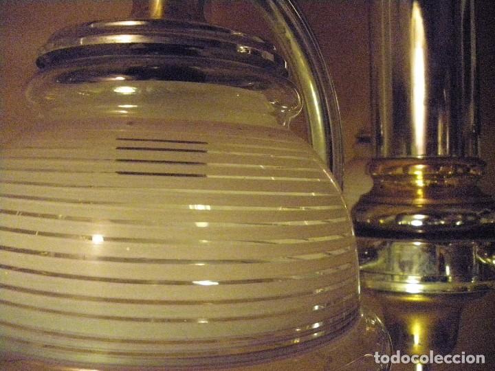 Vintage: lampara de techo 5 luces- - Foto 4