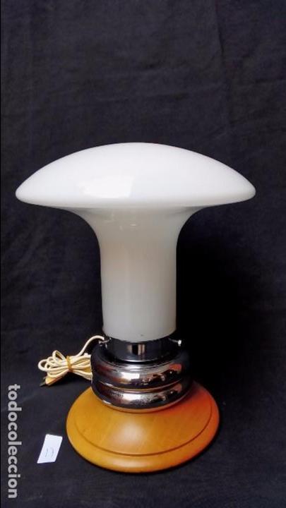 Vintage: lampara de mesa a&ntilde;os 70 - Foto 4
