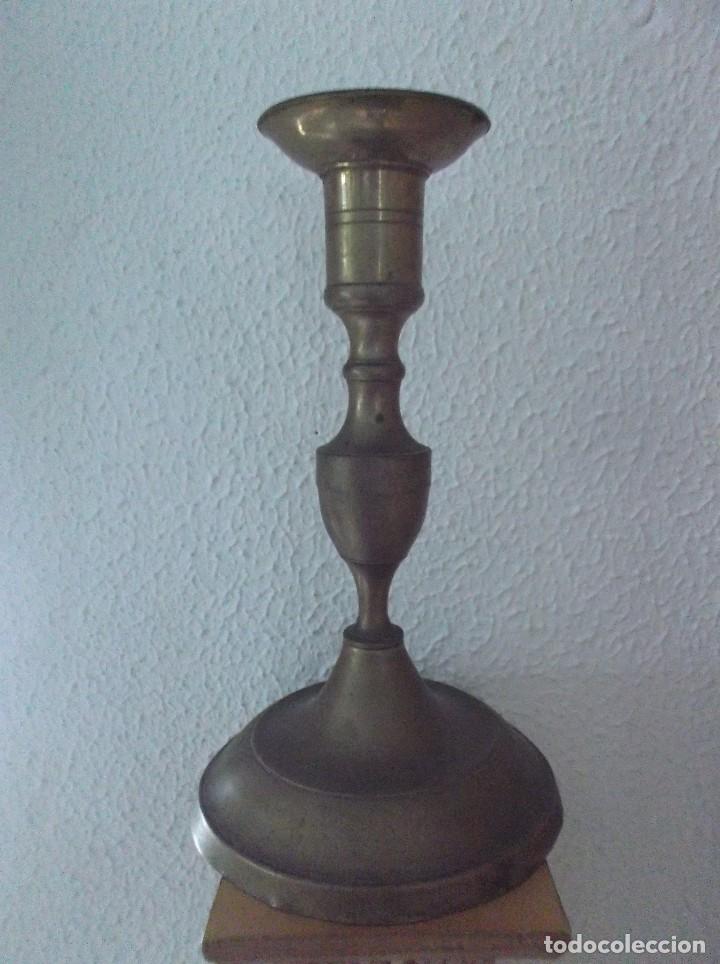 Vintage: LOTE DE DOS CANDELABROS - ANTIGUOS. - Foto 2