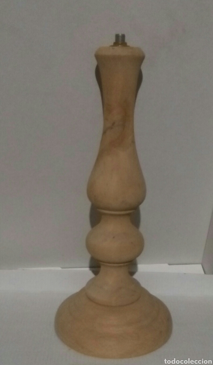 Vintage: Pie lampara madera - Foto 1