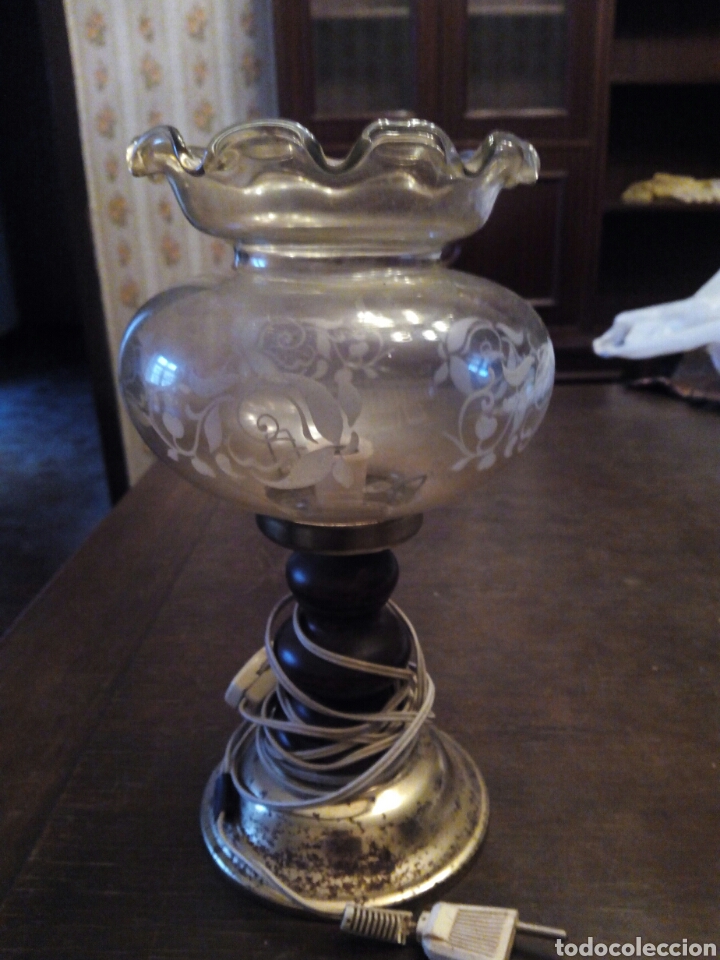 Vintage: Lampara de mesilla - Foto 1