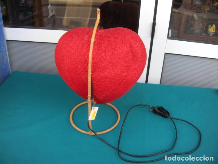 Vintage: L&Aacute;MPARA CORAZ&Oacute;N VINTAGE - Foto 5