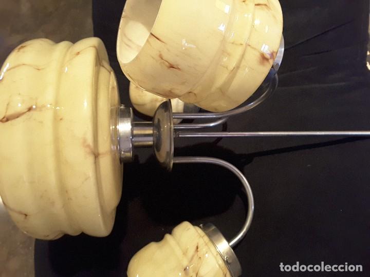 Vintage: L&aacute;mpara techo art dec&oacute; - Foto 2