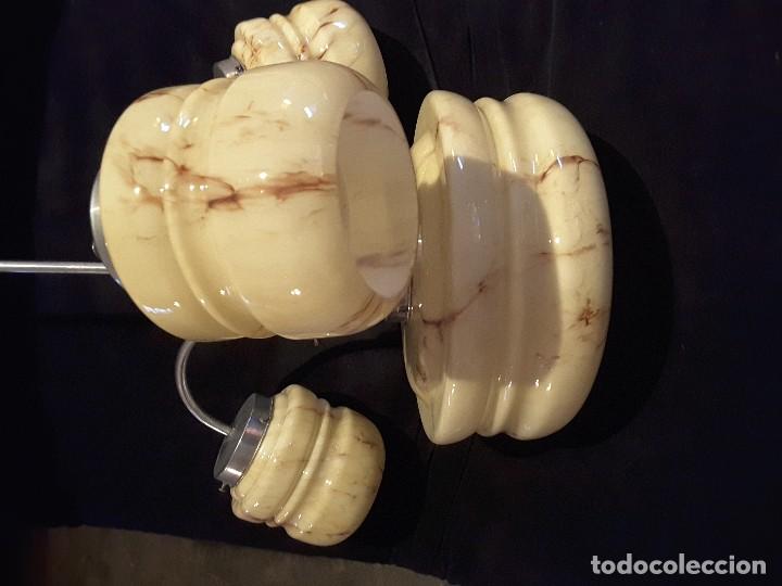 Vintage: L&aacute;mpara techo art dec&oacute; - Foto 4