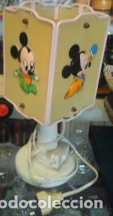 Lampara De Sobremesa Mickey Mouse Bebe Funcio Buy Vintage Lamps At Todocoleccion