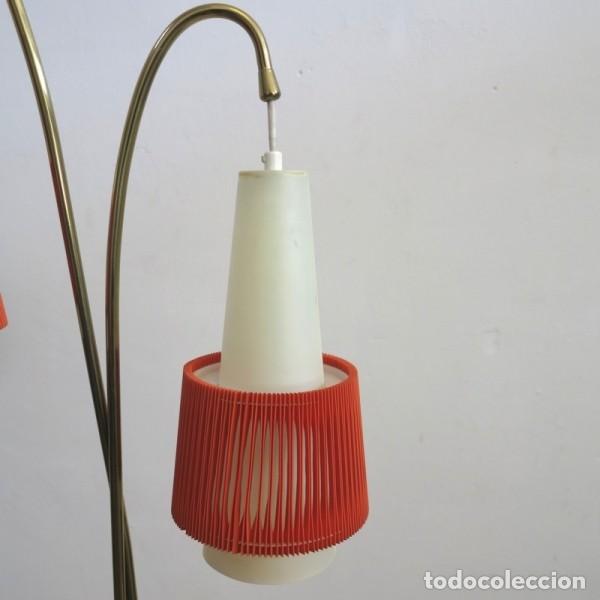 Vintage: L&aacute;mpara vintage de pie. 1950 - 1959 - Foto 3