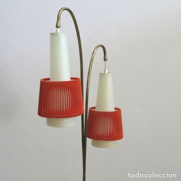 Vintage: L&aacute;mpara vintage de pie. 1950 - 1959 - Foto 4
