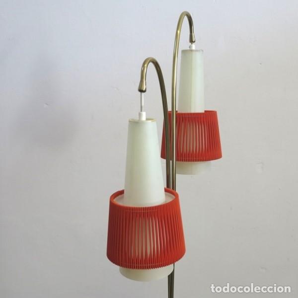 Vintage: L&aacute;mpara vintage de pie. 1950 - 1959 - Foto 6