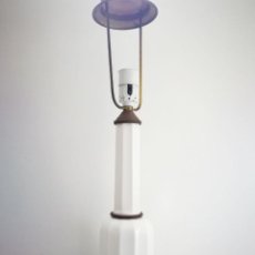 Vintage: GRAN LAMPARA DE PORCELANA DANESA HEIBERG - 1930 - 59 CM. Lote 112890079