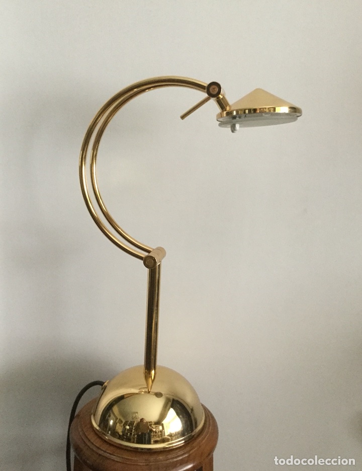 Vintage: LAMPARA SOBREMESA DORADA - Foto 15