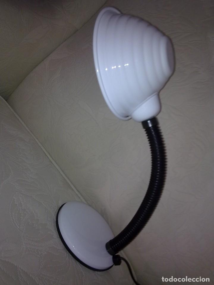 Vintage: FLEXO BLANCO DE METAL BLANCO - Foto 4