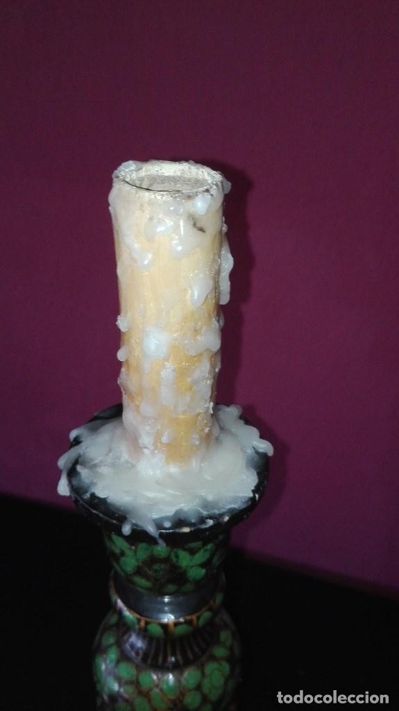 Vintage: LAMPARA MADERA POLICROMADA - Foto 8