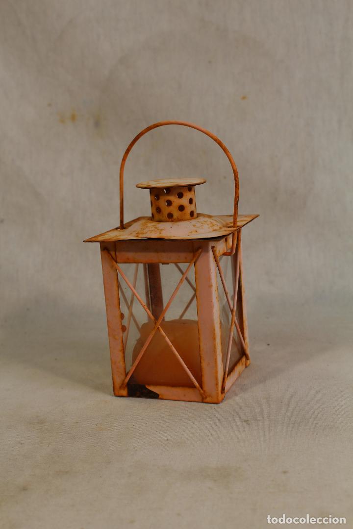 Vintage: farol de metal - Foto 2