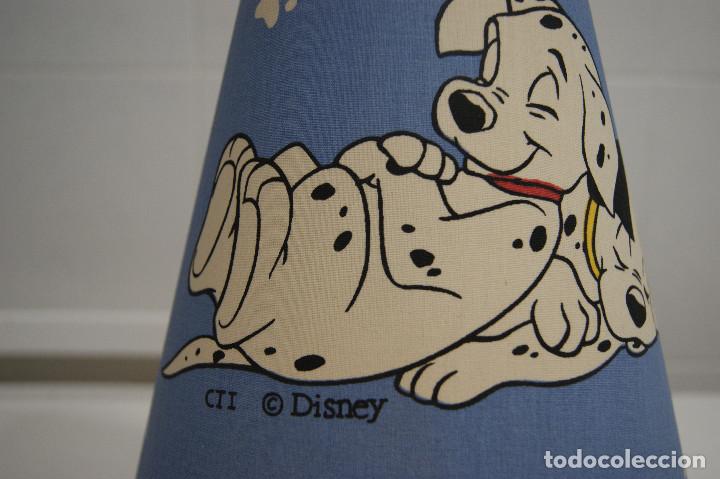 Vintage: L&aacute;mpara sobremesa infantil dalmatas disney - Foto 2