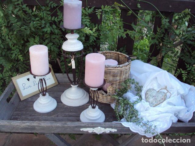 Vintage: 2 candeleros - Foto 4