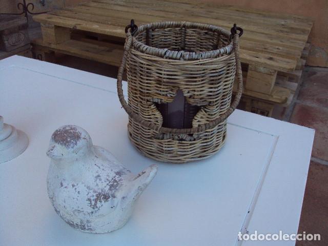 Vintage: Portavela r&uacute;stico - Foto 2