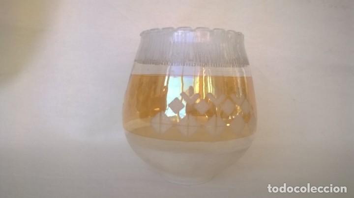 Vintage: TULIPA CRISTAL BLANCO Y TORNASOL - IRISADO - Foto 1