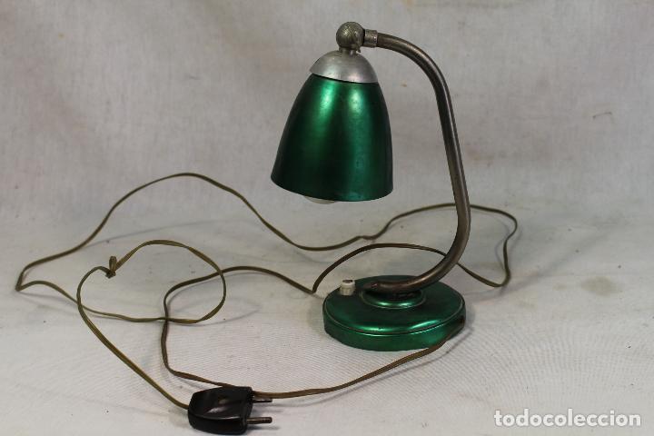 Vintage: lampara de mesa para restaurar - Foto 3