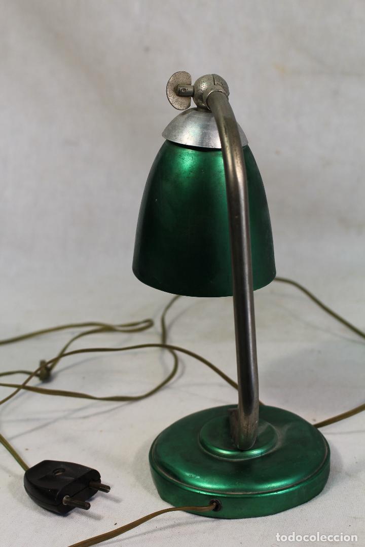 Vintage: lampara de mesa para restaurar - Foto 4
