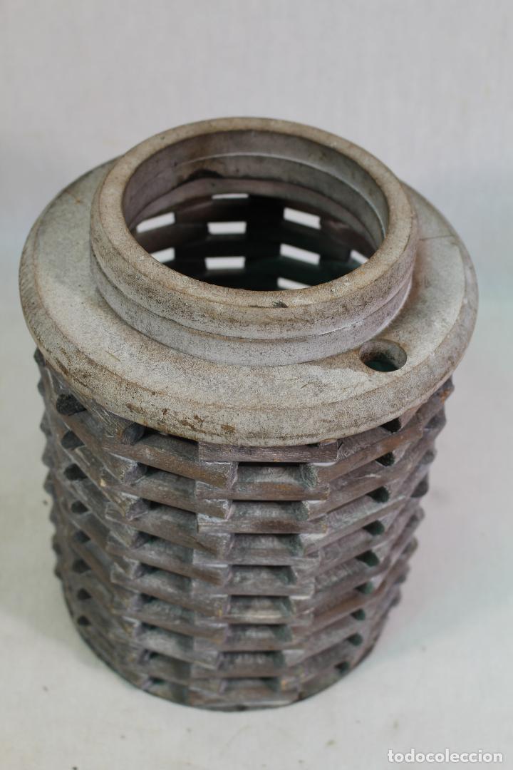 Vintage: farol de madera - Foto 4