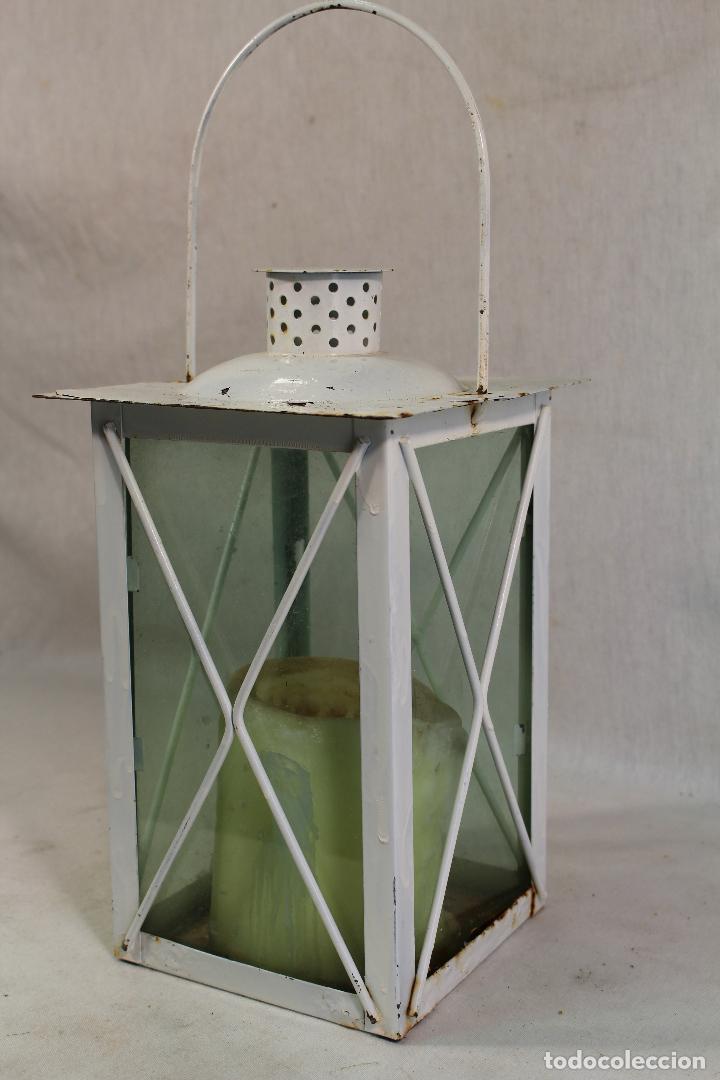 Vintage: farol en  metal - Foto 2