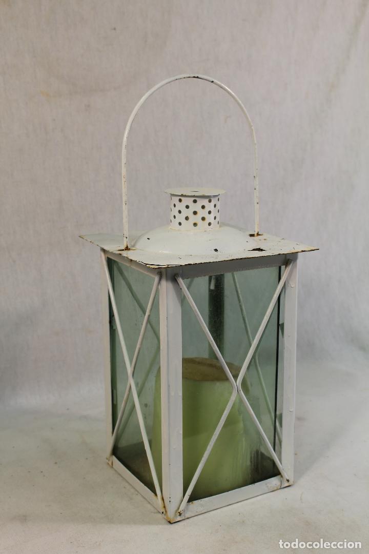 Vintage: farol en  metal - Foto 3