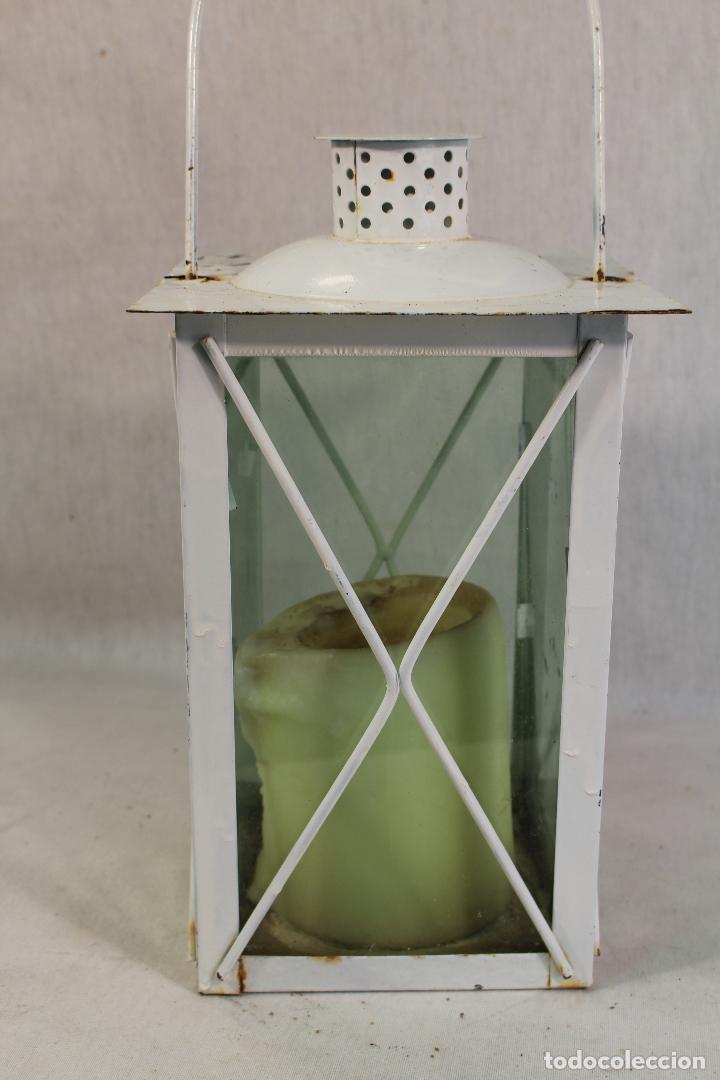 Vintage: farol en  metal - Foto 4