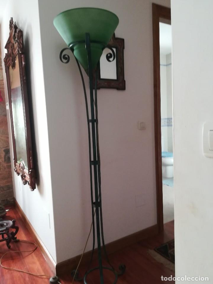Vintage: L&aacute;mpara de pie. - Foto 7