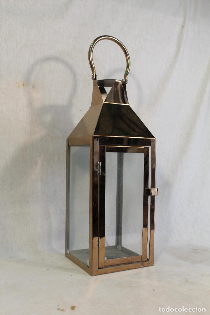Vintage: farol en metal - Foto 1