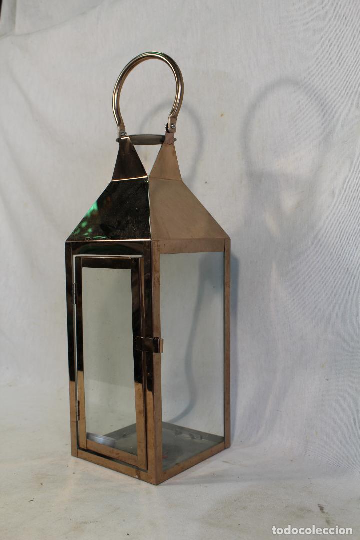 Vintage: farol en metal - Foto 4