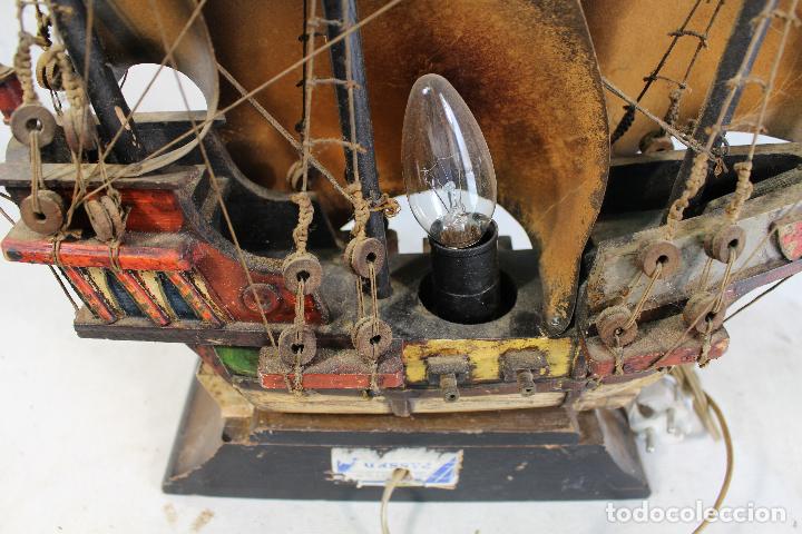 Vintage: lampara barco de sobremesa - Foto 2