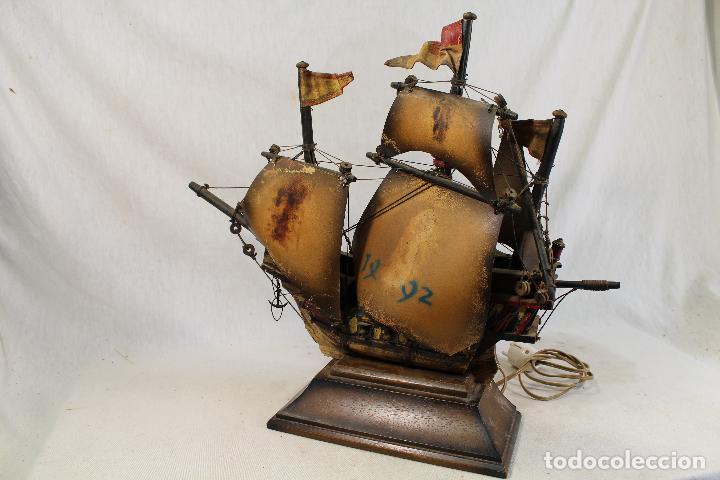 Vintage: lampara barco de sobremesa - Foto 3