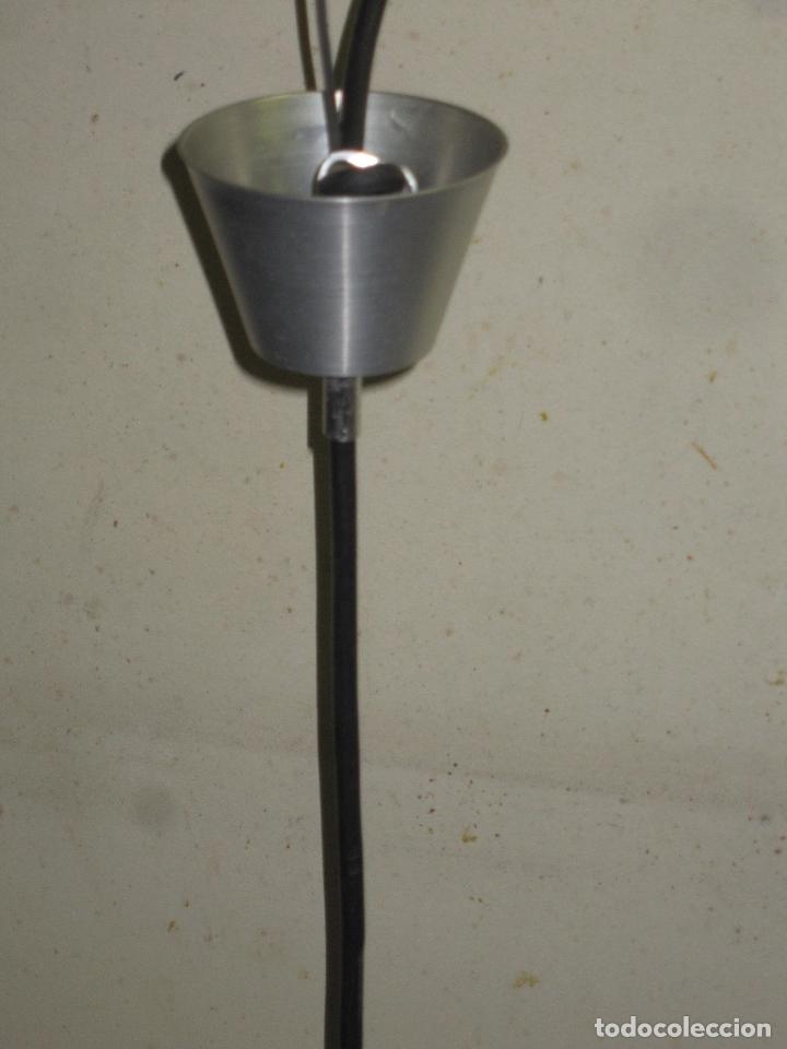Vintage: L&Aacute;MPARA DE TECHO EN CRISTAL VERDE - Foto 11