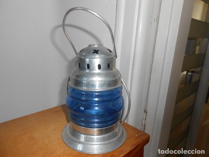 Vintage: Farol  para una vela - Foto 1