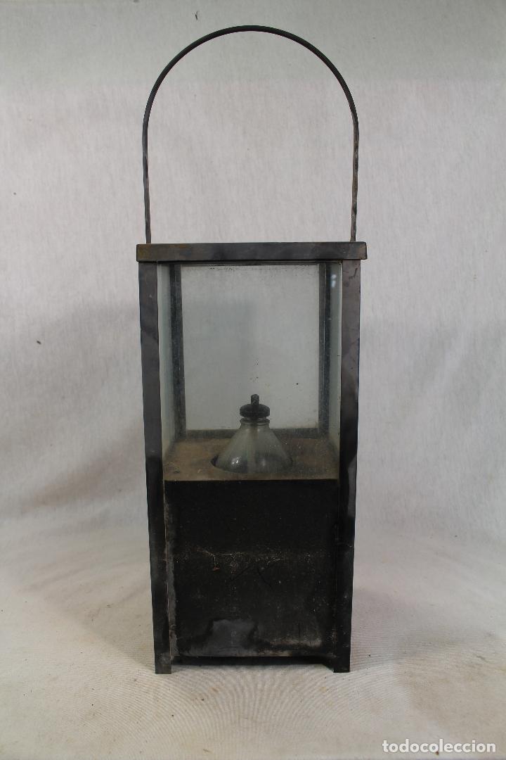 Vintage: farol en metal - Foto 1