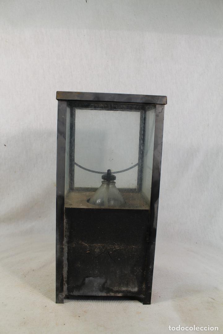 Vintage: farol en metal - Foto 4
