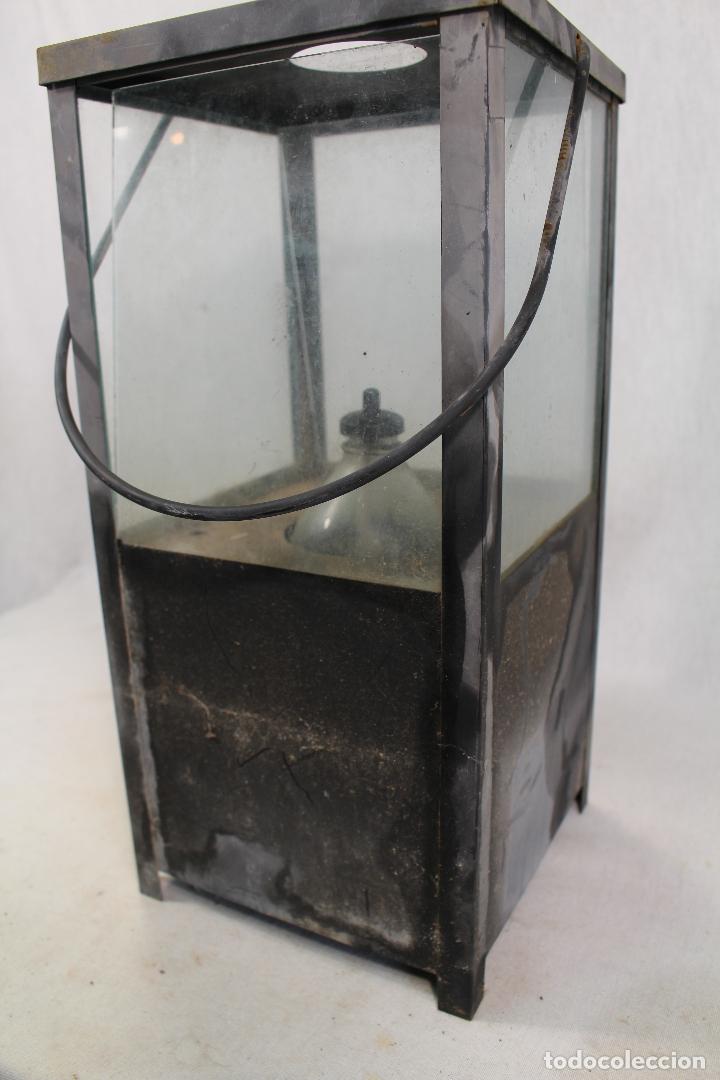 Vintage: farol en metal - Foto 5