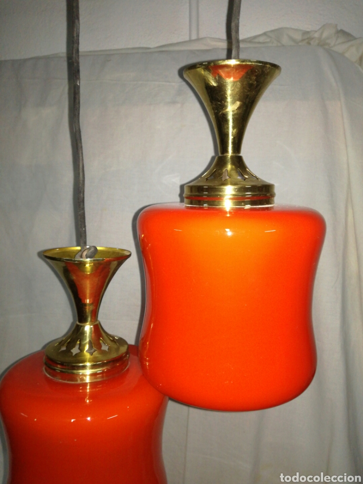 Vintage: Lampara vintage dos focos - Foto 3
