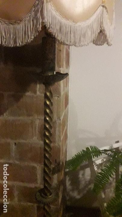 Vintage: L&aring;mpara de hierro forjado - Foto 4