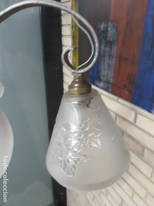 Vintage: L&aacute;mpara art nouveau. - Foto 4