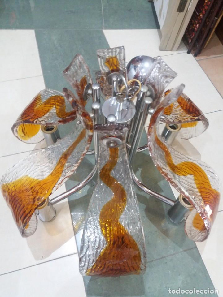 Vintage: LAMPARA CRISTAL MURANO - Foto 4